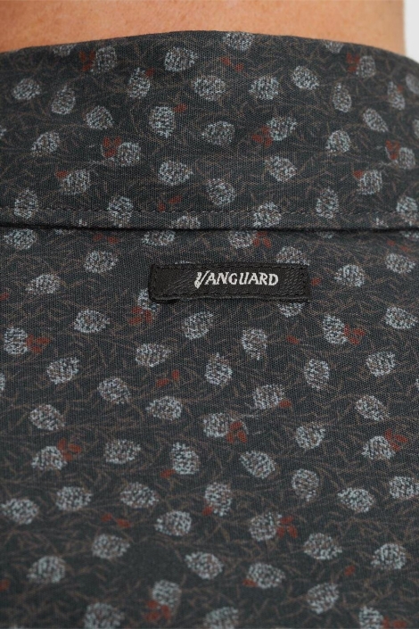 Vanguard long sleeve shirt print on poplin
